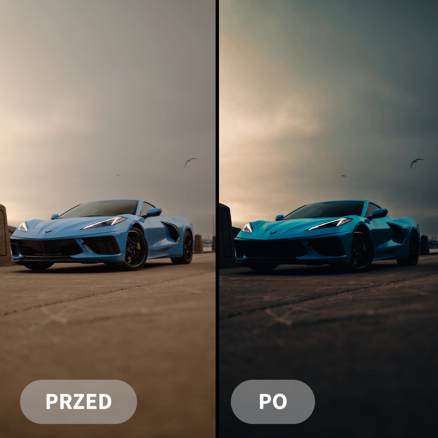 Preset TMAVÝ KINEMATOGRAFICKÝ