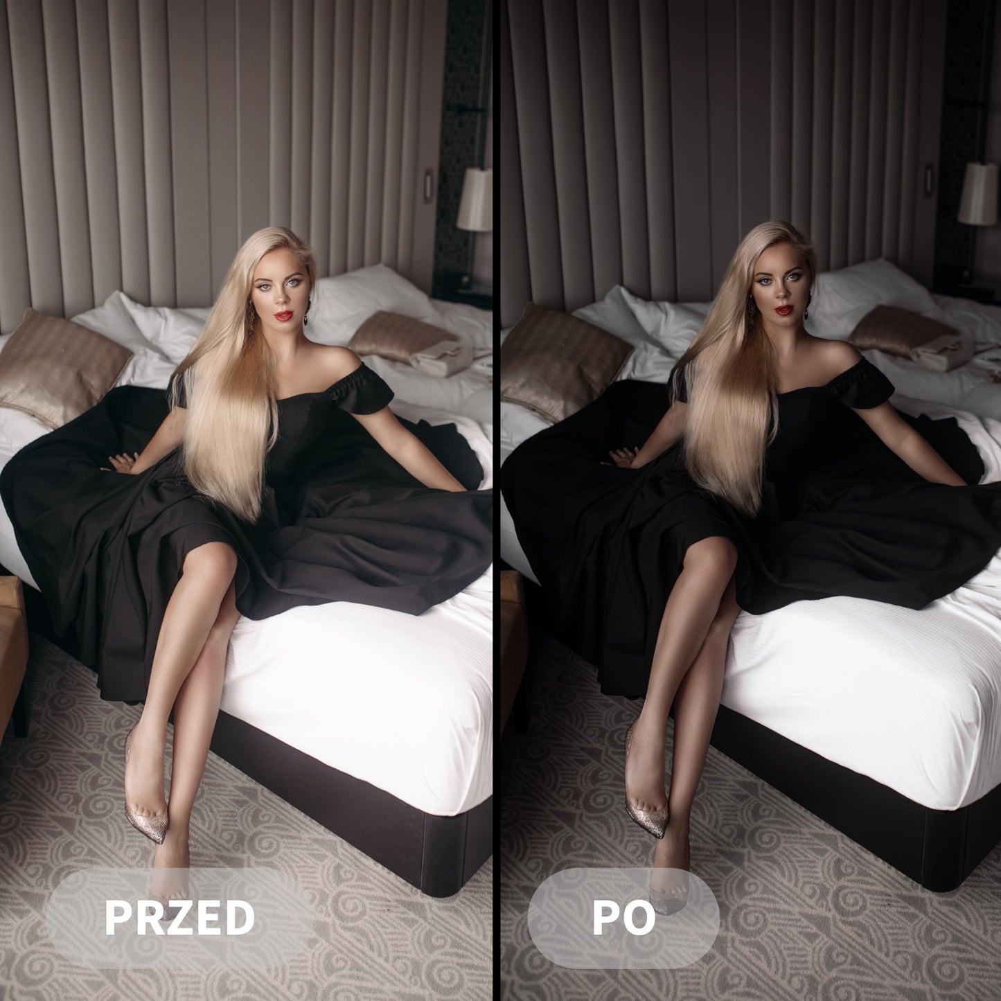 Preset NÍZKÁ EXPOZICE