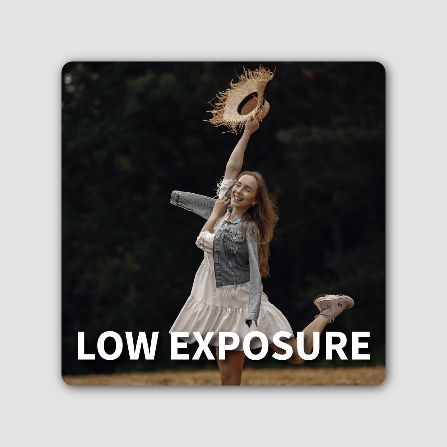 Preset NÍZKÁ EXPOZICE