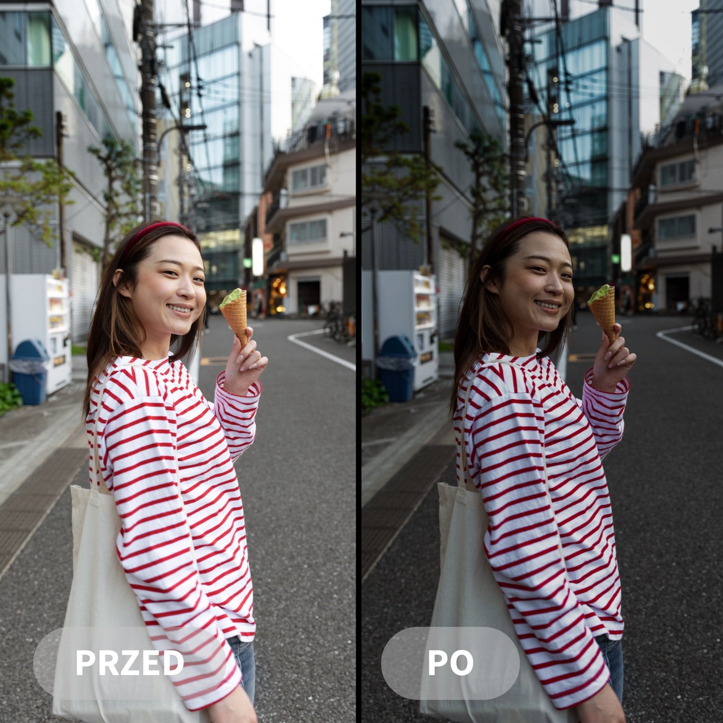 Preset NÍZKÁ EXPOZICE