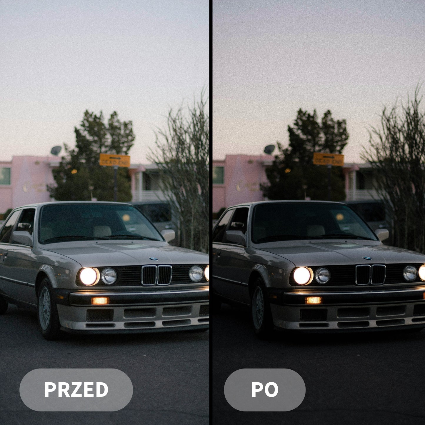 Preset NÍZKÁ EXPOZICE