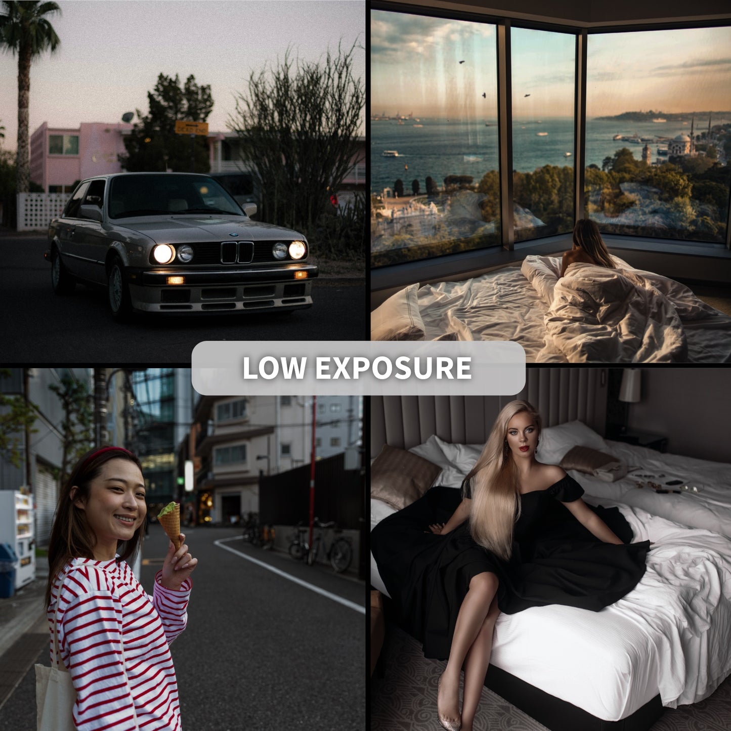 Preset NÍZKÁ EXPOZICE