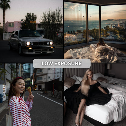 Preset NÍZKÁ EXPOZICE