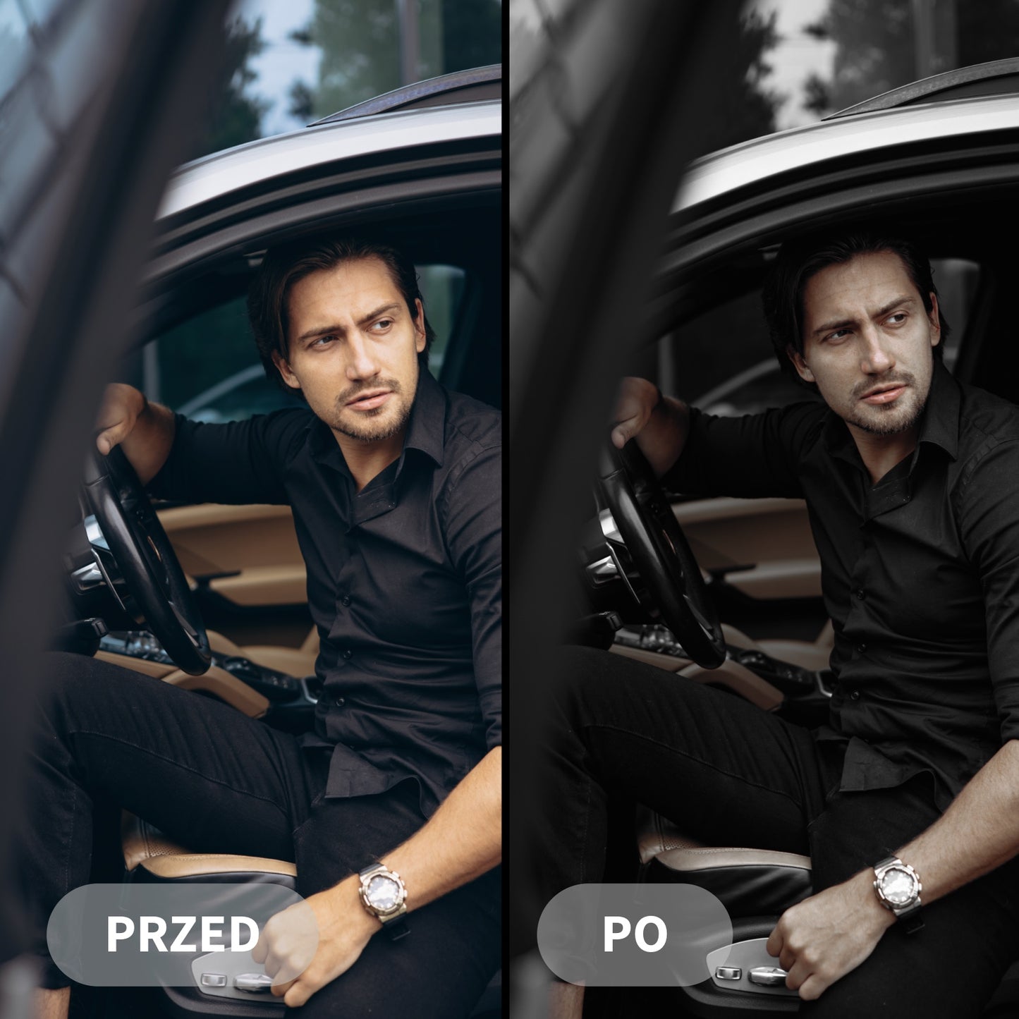 Preset MODERNÍ ŠEDÝ