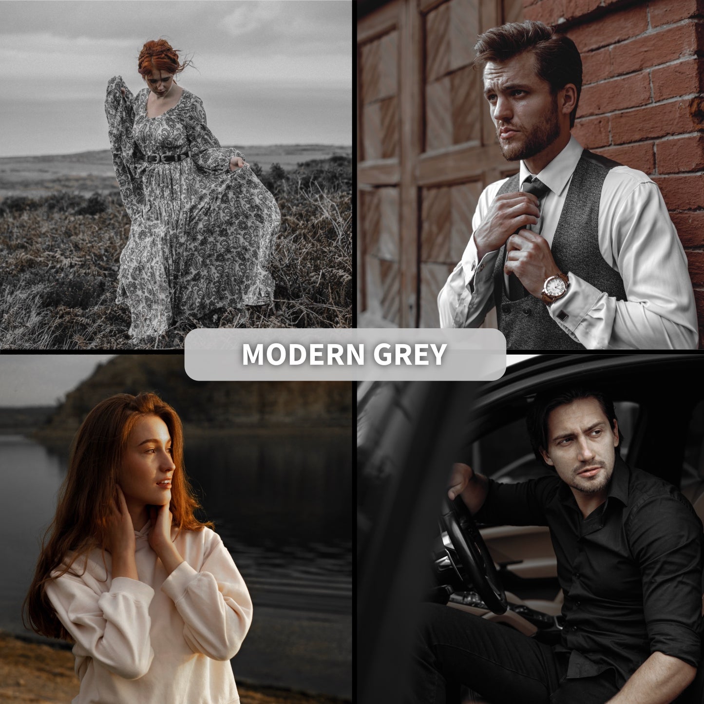 Preset MODERNÍ ŠEDÝ